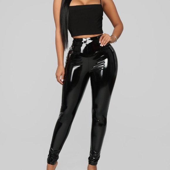 Fashion Nova Pants - Brand Spanking New Vinyl Pants